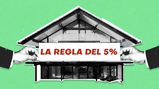 Alquilar o comprar casa? La regla del 5%!