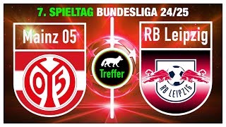 Mainz–Leipzig Bundesliga 24/25, 7.Spieltag: Prognose & Tipp