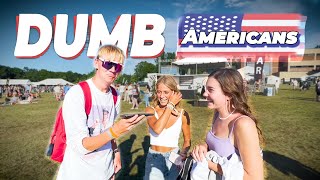 Young americans can't RESPOND to STUPID QUESTIONS (part 2)