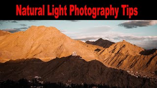 Natural light photography tips