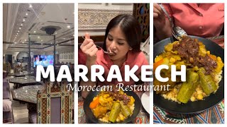 MARRAKECH MORROCAN RESTAURANT QATAR || cathcathvlogs