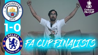 MAN CITY 1-0 CHELSEA REACTION | FA CUP SEMI FINAL REACTION | CITY ADVANCE TO THE FINAL | SAM JR