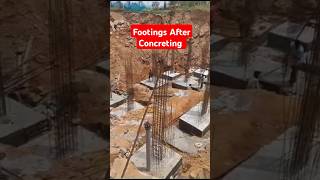 Footings After Sides removal