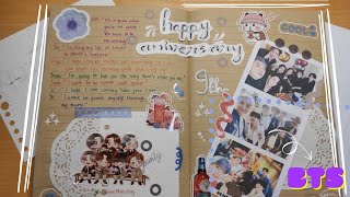 •KPOP JURNAL with me BTS||Special Aniversary 9th||Indonesia 💜•