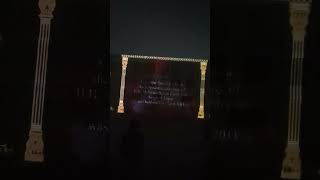 lumiere show at City palace Jaipur