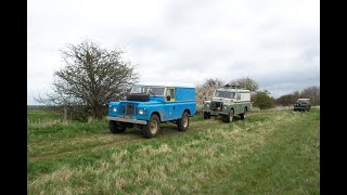 Land-Rover Series IIA 1-Ton 109" and 88" Green Laning in Oxfordshire & Berkshire pt.5