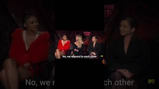 Cast of Madame Web funny moments 😂 part 2 #shorts #funny #madameweb #sydneysweeney #isabelamerced