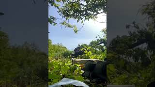 Ukrainian soldiers operating a SPG 9 73mm anti tank grenade launcher #Shorts