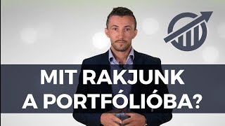 Mit rakjunk a portfóliónkba?