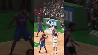 NBA 2K23 Paul George SIZE UP ESCAPE IS A GLITCH  😧 #shorts #2k #tiktok #nba2k22 #nba2k23 ￼