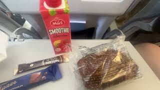 Helsinki - Manchester Finnair flight review. GOOD FOOD & WIFI in economy! Emirates Collector