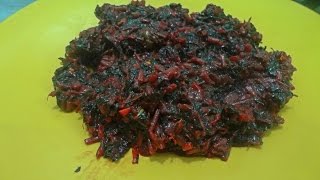 Lal saag Bhaji Recipe