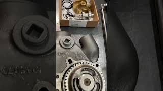 Repairing A Fresh Water Pump For A Detroit Diesel 12V71