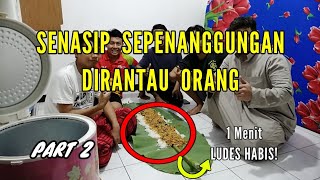 Hanya anak rantau yang tahu makan seperti ini part 2