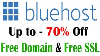 Bluehost Coupon Code 2023 | Bluehost Get  Up to 70% Off Discount Promo Code