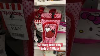 So many adorable #hellokitty #hellokittyfinds #sanrio at #tjmaxx #haul #viral #youtubeshorts #shorts