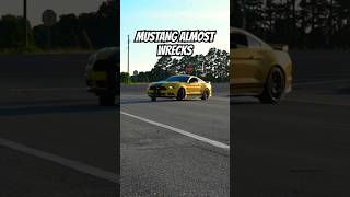 Mustang Almost Wrecked!! #mustang #mustanggt