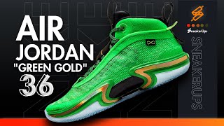 AIR JORDAN 36 GREEN GOLD PRICE AND RELEASE DATE