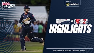 Late Tye and Taylor Partnership Not Enough | Steelbacks v Lightning | Vitality Blast T20 Highlights