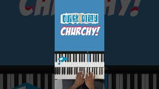 CHURCHY! #churchy #shorts #gospelkeys