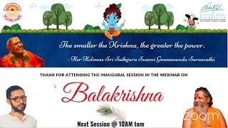 Webinar on Balakrishna