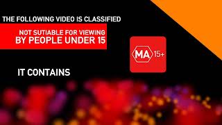 New Custom Video Classification Warning Template - MA15+ (for L.J. Extra)