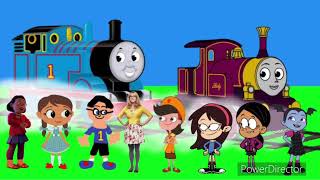 Thomas, Lady and the gang together