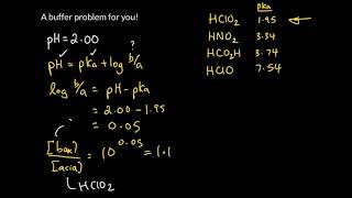 Week 10 - 3. A buffer preparation problem for you!