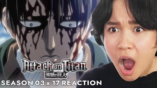 Levi vs Zeke and Armin's Sacrifice! 😭 | Attack on Titan Reaction | S3 Ep 17 "Hero"