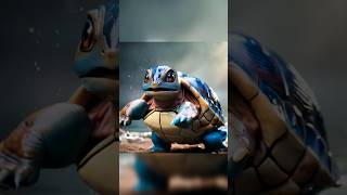 "Squirtle Evolution Journey :From Squirtle to Bkastoise - Epic Water -Type Transformation #short