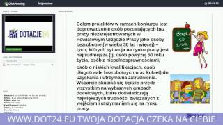 6.2Aktywizacja zawodowa osób pozostających bez pracy niezarejestrowanych urzędach pracy www.dot24.eu