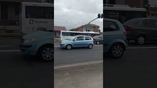 Volvo B12BLE Ansair Orana leaving Richmond Rd at Kent St Bus stop #sydneyroad