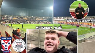 35 YARD SCREAMER AND FANTASTIC FANS IN CRUCIAL 6 POINTER! York City 2-0 Oxford City Matchday Vlog!