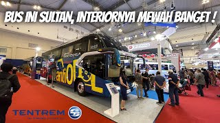 Siapa Sangka, Ternyata Bus Ini SULTAN BANGEEET !! Review Inovasi Karoseri Tentrem #giias2022