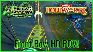 Green Lantern Front Row HD POV | Six Flags Great Adventure 2018