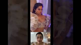 rashmika mandanna reaction || #shorts #viral #rashmikamandanna