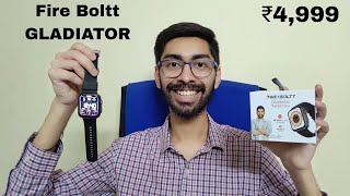 Fire Boltt Gladiator Smartwatch unboxing & Review | Best Bluetooth Calling Smartwatch under 4000 rs?