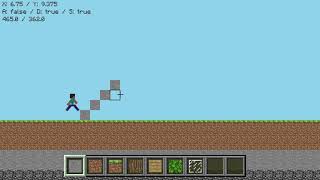 2D Minecraft in JavaFX Test