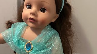 18inch Doll Clothes - Unboxing And Review - Won Doll Doll Clothes - Love The Jasmine Inspired Outfit