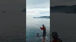 HUGE STRIKE..#fishing #shortvideo #fish #shortvideo #zamboanga #philippine