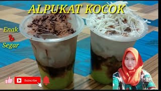 CARA MEMBUAT ALPUKAT KOCOK | IDE MINUMAN BUKA PUASA