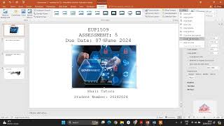 2024 | S1| EUP1501| ASSIGNMENT 5| STEP 3| POWERPOINT