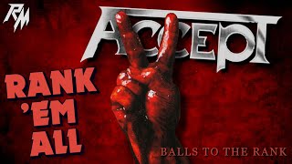 ACCEPT: Albums Ranked (From Worst to Best) - Rank 'Em All