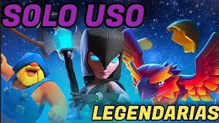 CLASH ROYALE PERO SOLO USO LEGENDARIAS