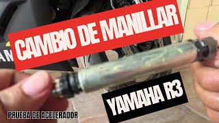 CAMBIO MANILLAR YAMAHA R3 | RUCOS EN MOTO