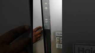 How to operate the side by side refrigerator  (HRF 618 WSS)