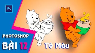 Photoshop CS6 cơ bản | Bài 12: Hướng dẫn đổ màu trong photoshop (Beginner)