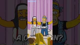 What Happens When Homer Becomes A Comedian? #thesimpsons