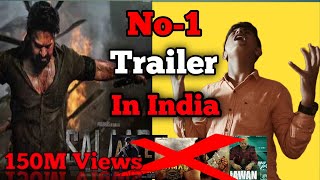 Salaar Release Trailer Reaction|Salaar Trailer 24 Hours Views & Likes #salaar#prabhas #dunkivssalaar