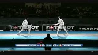 PART 2 Jeannet VS Tagliariol 09 Worlds Semi-Finals Antalya Men's Epee